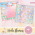 Hola Llamas Digital Paper LPB1073