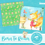 Born to Roam Watercolor Digital Paper LPB2000A