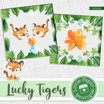 Lucky Tigers Digital Paper LPB2002A