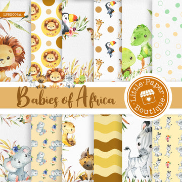 Babies of Africa Digital Paper LPB2004A