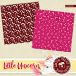 Little Unicorn Digital Paper LPB2005B