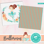 Ballerinas Digital Paper LPB3014A