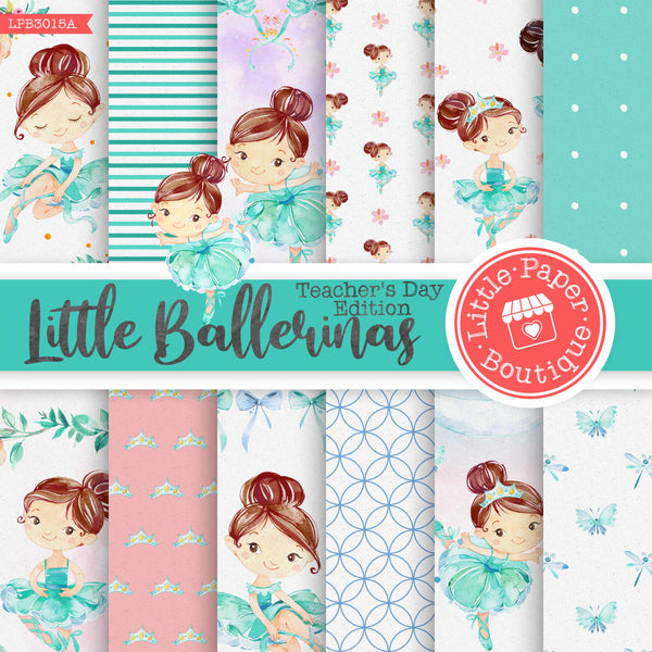 Little Ballerinas Digital Paper LPB3015A