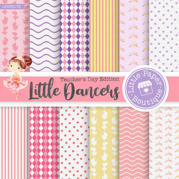 Little Dancers Digital Paper LPB3017B