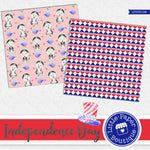Independence Day Digital Paper LPB3019B