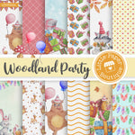 Woodland Party Digital Paper LPB3022A