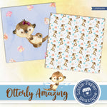Otterly Amazing Otters Digital Paper LPB3025A