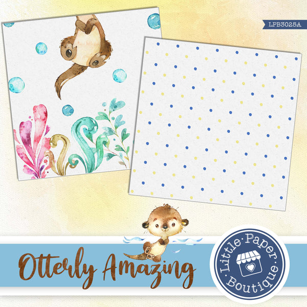 Otterly Amazing Otters Digital Paper LPB3025A