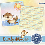 Otterly Amazing Otters Digital Paper LPB3025A