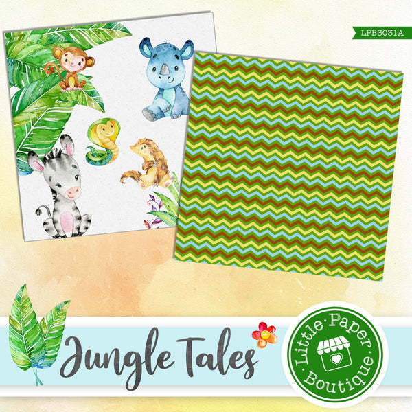 Jungle Tales Digital Paper LPB3031A