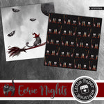 Eerie Nights Digital Paper LPB3032A