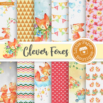 Clever Foxes Digital Paper LPB3036A