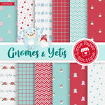 Gnomes and Yetis Digital Paper LPB3041B
