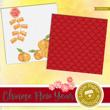 Chinese New Year Digital Paper LPB3043A