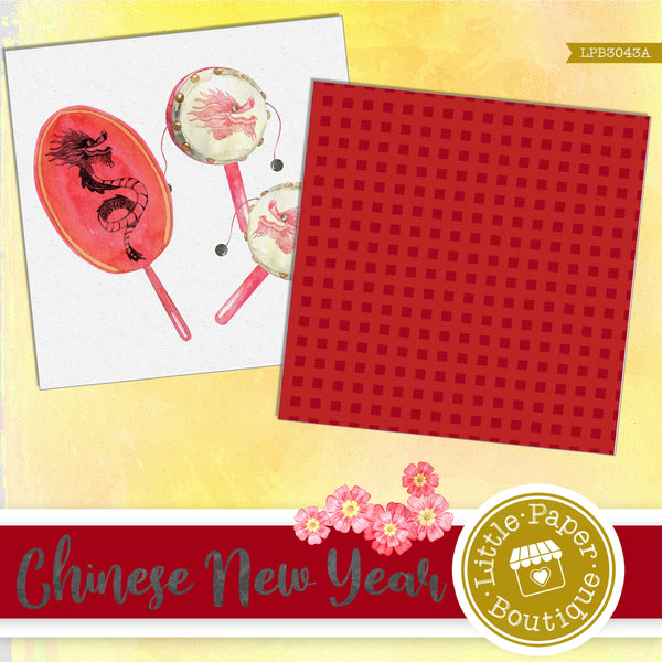 Chinese New Year Digital Paper LPB3043A