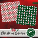 Christmas Gnomes Digital Paper LPB3044B