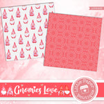 Gnomies Love Digital Paper LPB3046B