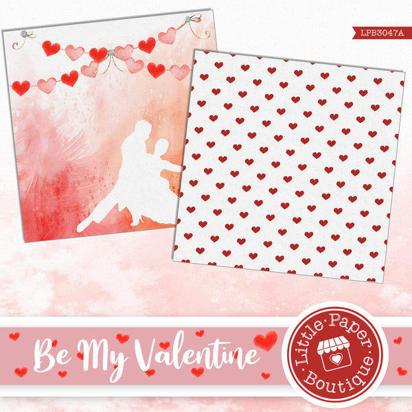 Be My Valentine Digital Paper LPB3047A