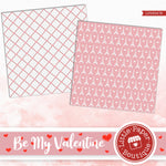 Be My Valentine Digital Paper LPB3047B