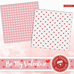Be My Valentine Digital Paper LPB3047B