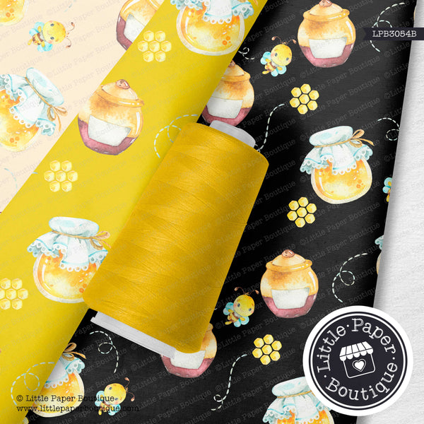 Bees Seamless Digital Paper LPB3054B