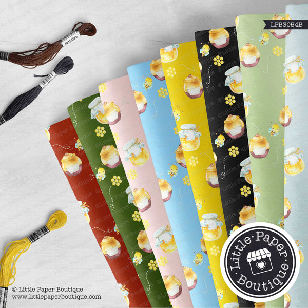 Bees Seamless Digital Paper LPB3054B