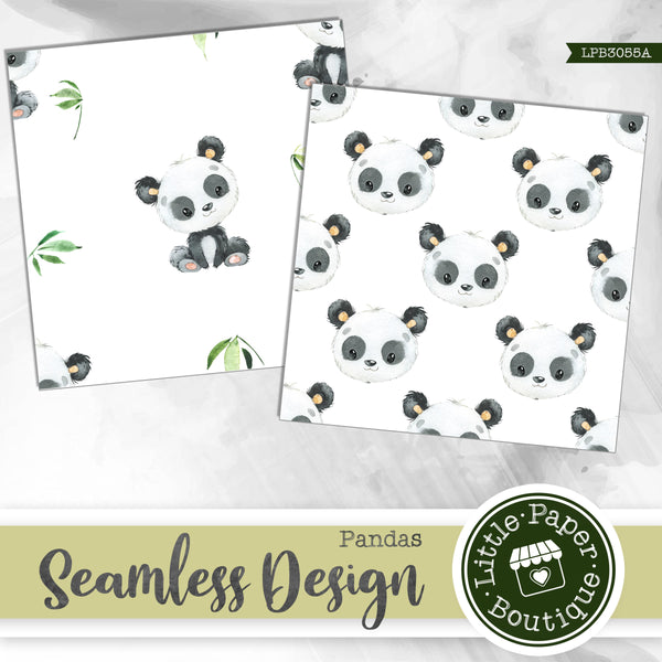 Pandas Seamless Digital Paper LPB3055A