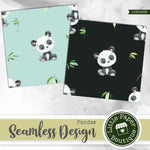 Pandas Seamless Digital Paper LPB3055B