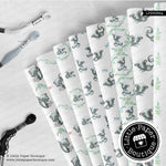 Skunks Seamless Digital Paper LPB3056A