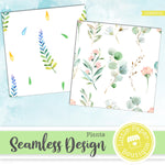 Plants Seamless Digital Paper LPB3057A