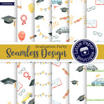 Graduation Party Seamless Digital Paper LPB3060A