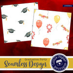 Graduation Party Seamless Digital Paper LPB3060A