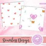 Love Drive Seamless Digital Paper LPB3061A