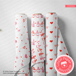 Valentine Gnomes Seamless Digital Paper LPB3063A