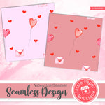 Valentine Gnomes Seamless Digital Paper LPB3063B