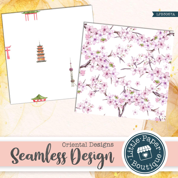 Oriental Designs Seamless Digital Paper LPB3067A