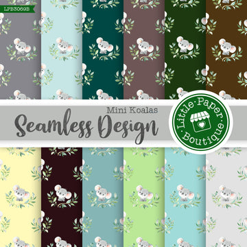 Mini Koalas Seamless Digital Paper LPB3069B