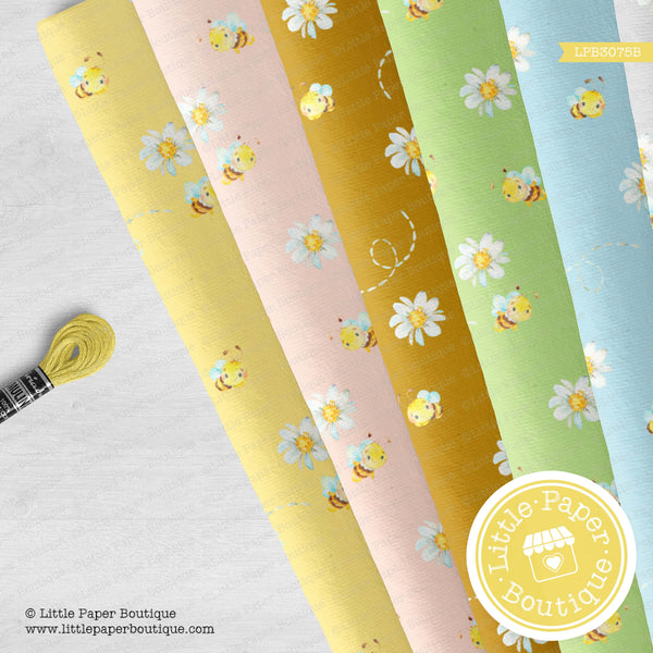 Baby Bees Seamless Digital Paper LPB3075B