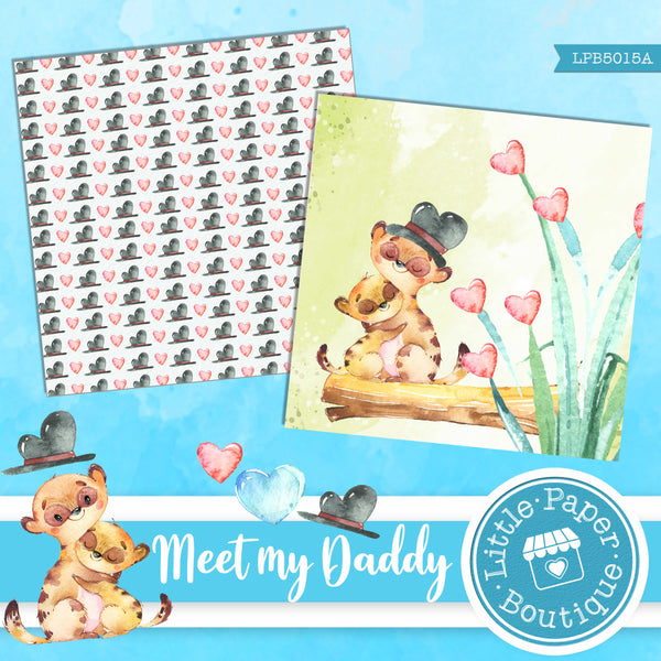 Meet My Daddy Digital Paper LPB5015A
