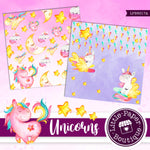 Unicorns Digital Paper LPB5017A