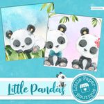 Little Pandas Digital Paper LPB6005A