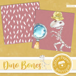 Dino Bones Digital Paper LPB6012A