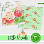Little Snails Digital Paper LPB6019A