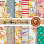 Woodland Friends Digital Paper LPB6020A