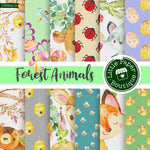 Forest Animals Digital Paper LPB6021A