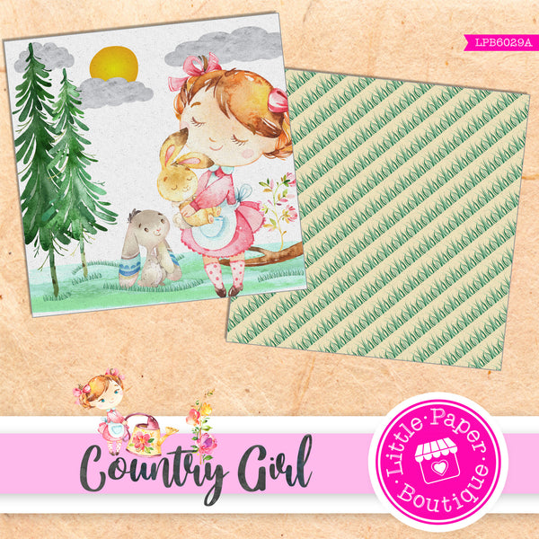 Country Girl Digital Paper LPB6029A