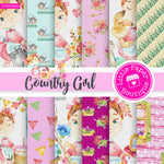 Country Girl Digital Paper LPB6029A