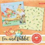 Fox and Rabbit Digital Paper LPB6042A
