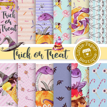 Trick or Treat Digital Paper LPB6043A