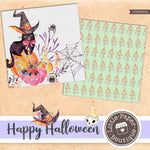 Halloween Digital Paper LPB6044A